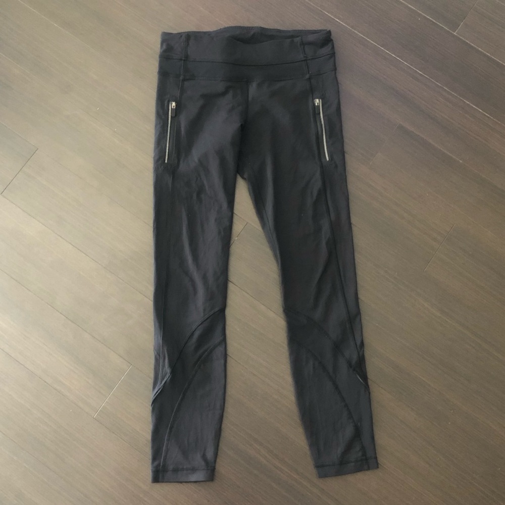 lululemon Inspire mid rise 25” mesh tight